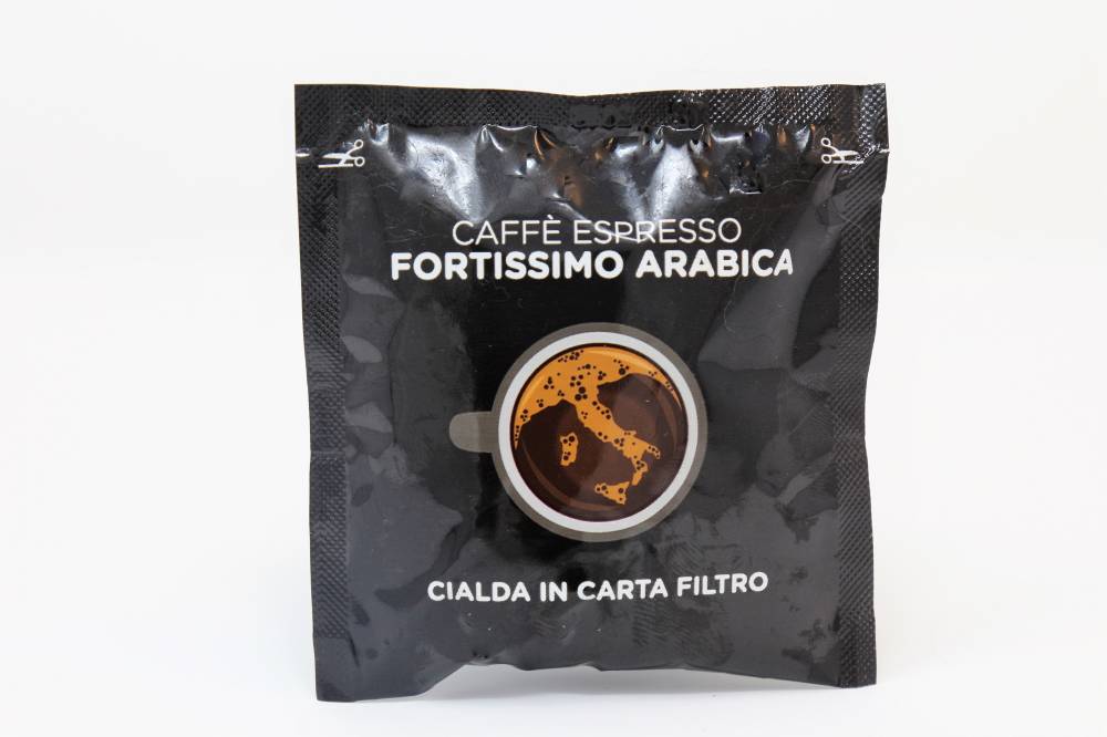 QUALITA´ FORTISSIMO ARABICA "LA COMPATIBILE" CIALDE CARTA 44MM Confezione da 100 pezzi