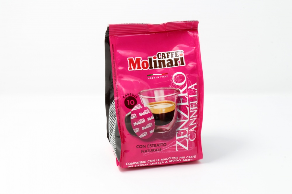 Capsule compatibili A Modo Mio Lavazza Aromatizzate Zenzero Cannella Molinari Caffè