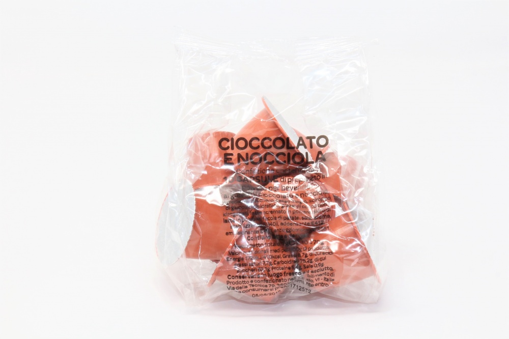 Cioccolato e Nocciola La Compatibile clone Nespresso Confezione da 30 pezzi bevanda calda zuccherata al gusto di cioccolata con note di nocciole per un´ottima pausa nella giornata