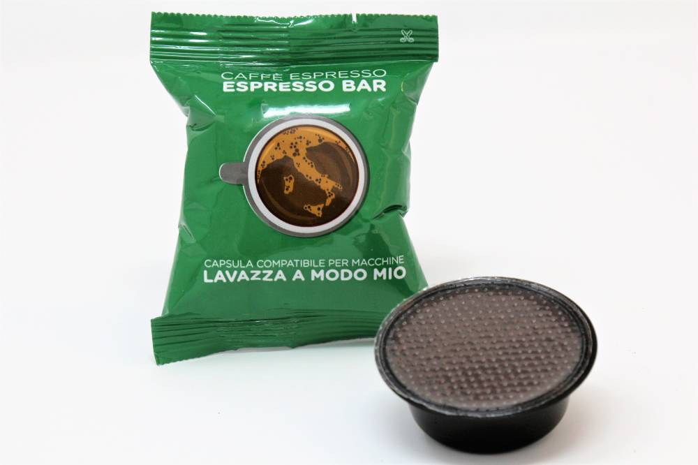 CAPSULE CAFFE´ QUALITA´ ESPRESSO BAR "LA COMPATIBILE" PER LAVAZZA A MODO MIO