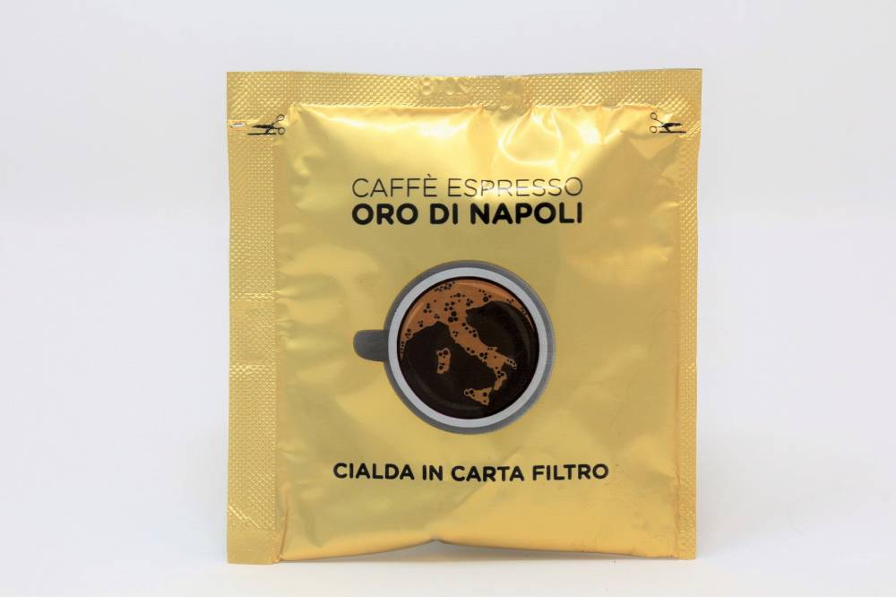 QUALITA´ ORO DI NAPOLI "LA COMPATIBILE" CIALDE IN CARTA 44MM ESE