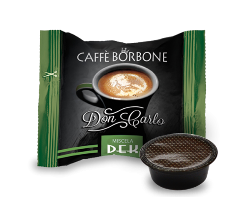 Vendita capsule caffè per Lavazza A Modo Mio Caffè Borbone miscela Verde/Dek Offerta