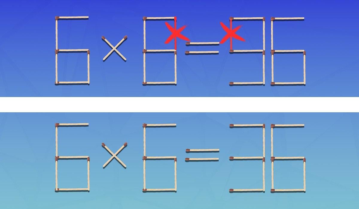 Test rápido de inteligencia: hay que eliminar dos coincidencias para que la igdad sea correcta